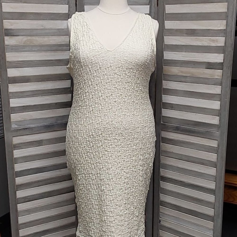 Women's Puckered Knit Dress | A New Day | 1X